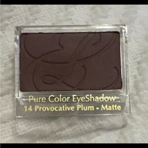 ESTÉE LAUDER Pure Color Eyeshadow Refill PROVOCATIVE PLUMB 14 Matte RARE ! Estée